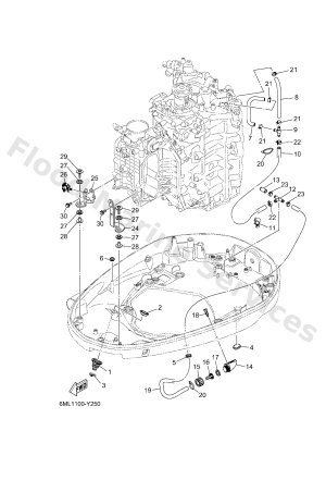 Diagram for BOTTOM COWLING 2