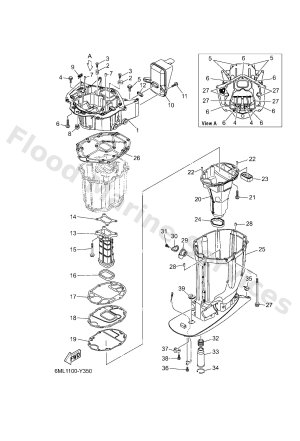 Diagram for UPPER CASING