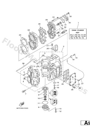 Diagram for CYLINDER & CRANKCASE