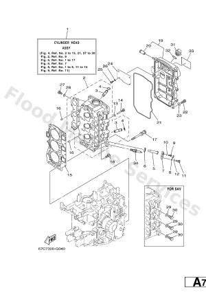 Diagram for CYLINDER & CRANKCASE 2