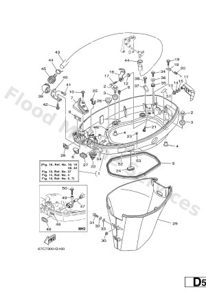 Diagram for BOTTOM COWLING