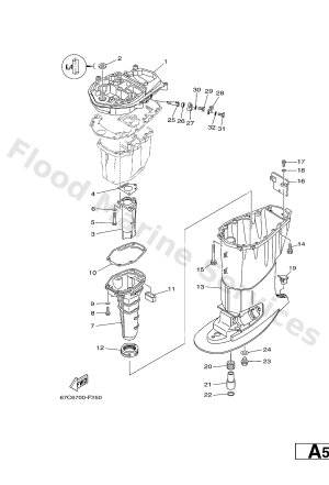 Diagram for UPPER CASING