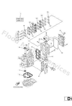 Diagram for REPAIR KIT 1