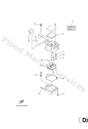 Diagram for REPAIR KIT 2