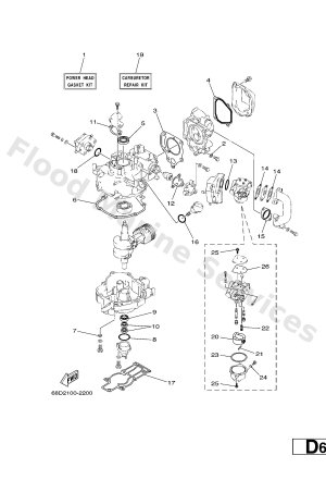 Diagram for REPAIR KIT 1