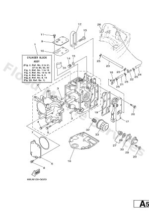 Diagram for CYLINDER & CRANKCASE 1