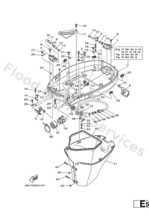 Diagram for BOTTOM COWLING