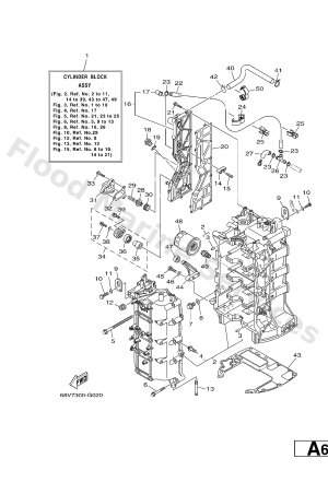 Diagram for CYLINDER & CRANKCASE 1
