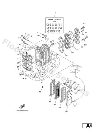 Diagram for CYLINDER & CRANKCASE