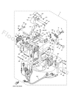 Diagram for DBW REMOTE CONTROL 1 (SINGLE)