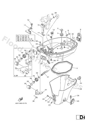 Diagram for BOTTOM COWLING