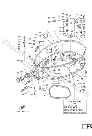 Diagram for BOTTOM COWLING 1