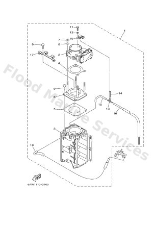 Diagram for THROTTLE BODY ASSY 1