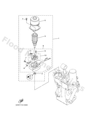 Diagram for POWER TRIM & TILT ASSY 2