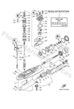 Diagram for LOWER CASING & DRIVE 1