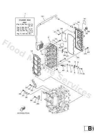 Diagram for CYLINDER & CRANKCASE 2