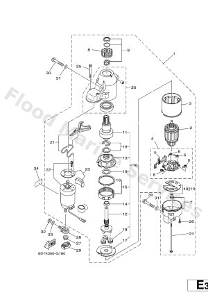 Diagram for STARTING MOTOR