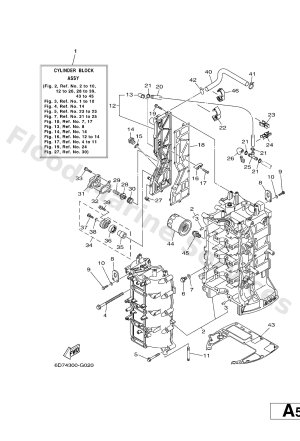 Diagram for CYLINDER & CRANKCASE 1