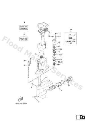 Diagram for REPAIR KIT 2