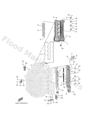 Diagram for CYLINDER & CRANKCASE 3