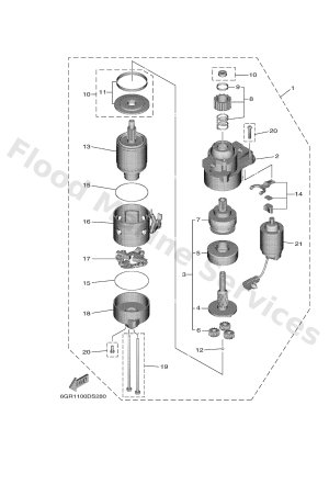 Diagram for STARTING MOTOR