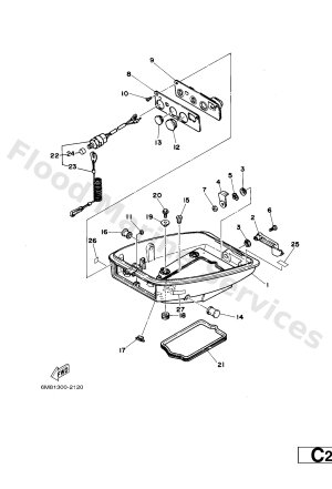 Diagram for BOTTOM COWLING