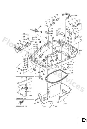 Diagram for BOTTOM COWLING