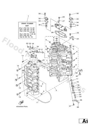 Diagram for CYLINDER & CRANKCASE 1