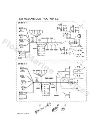 Diagram for DBW REMOTE CONTROL 4 (TRIPLE)
