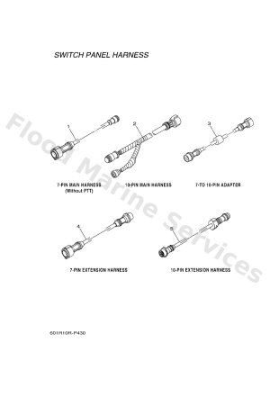 Diagram for WIRE HARNESS 1