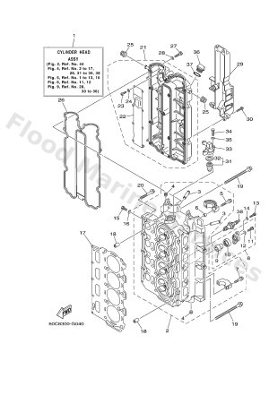 Diagram for CYLINDER & CRANKCASE 2