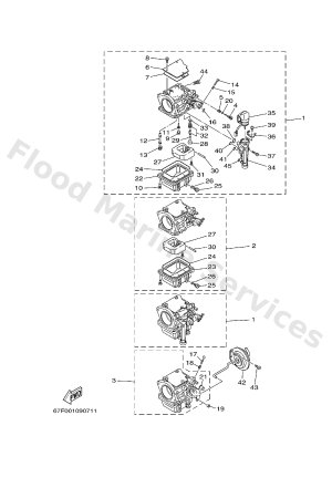 Diagram for CARBURETOR 1