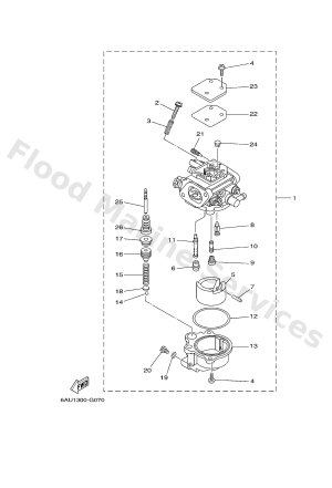 Diagram for CARBURETOR 1