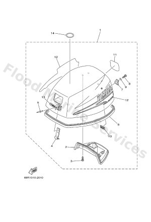 Diagram for TOP COWLING