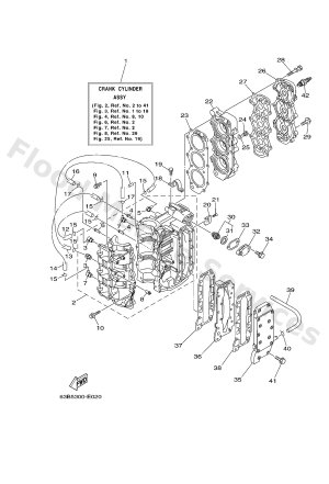 Diagram for CYLINDER & CRANKCASE