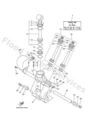Diagram for POWER TRIM & TILT ASSY 1