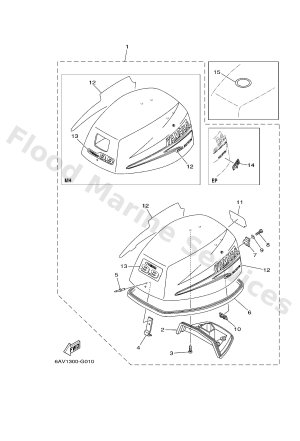 Diagram for TOP COWLING