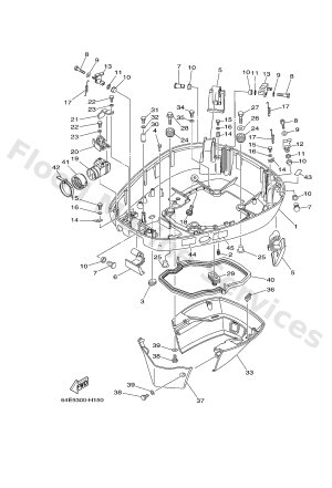 Diagram for BOTTOM COWLING