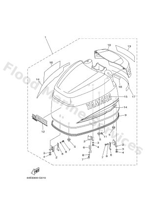 Diagram for TOP COWLING