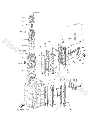 Diagram for CYLINDER & CRANKCASE 2