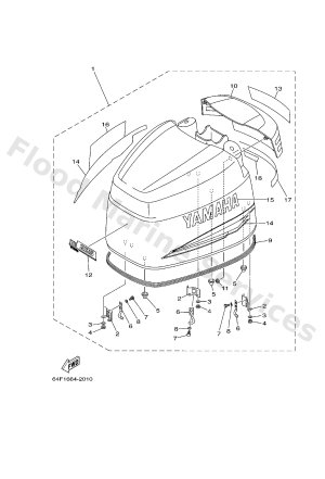 Diagram for TOP COWLING
