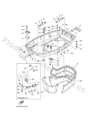 Diagram for BOTTOM COWLING