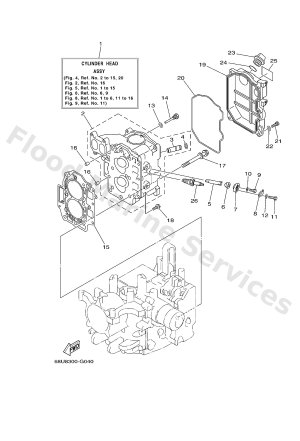 Diagram for CYLINDER & CRANKCASE 2