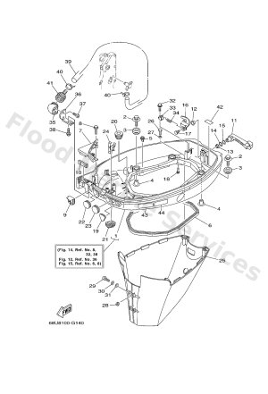 Diagram for BOTTOM COWLING