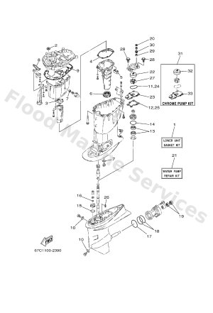 Diagram for REPAIR KIT 3