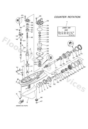 Diagram for LOWER CASING & DRIVE 3