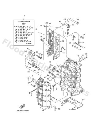 Diagram for CYLINDER & CRANKCASE 1
