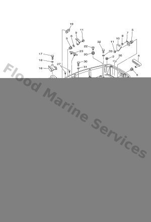 Diagram for BOTTOM COWLING