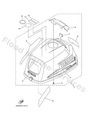 Diagram for TOP COWLING