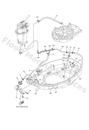 Diagram for BOTTOM COWLING 2